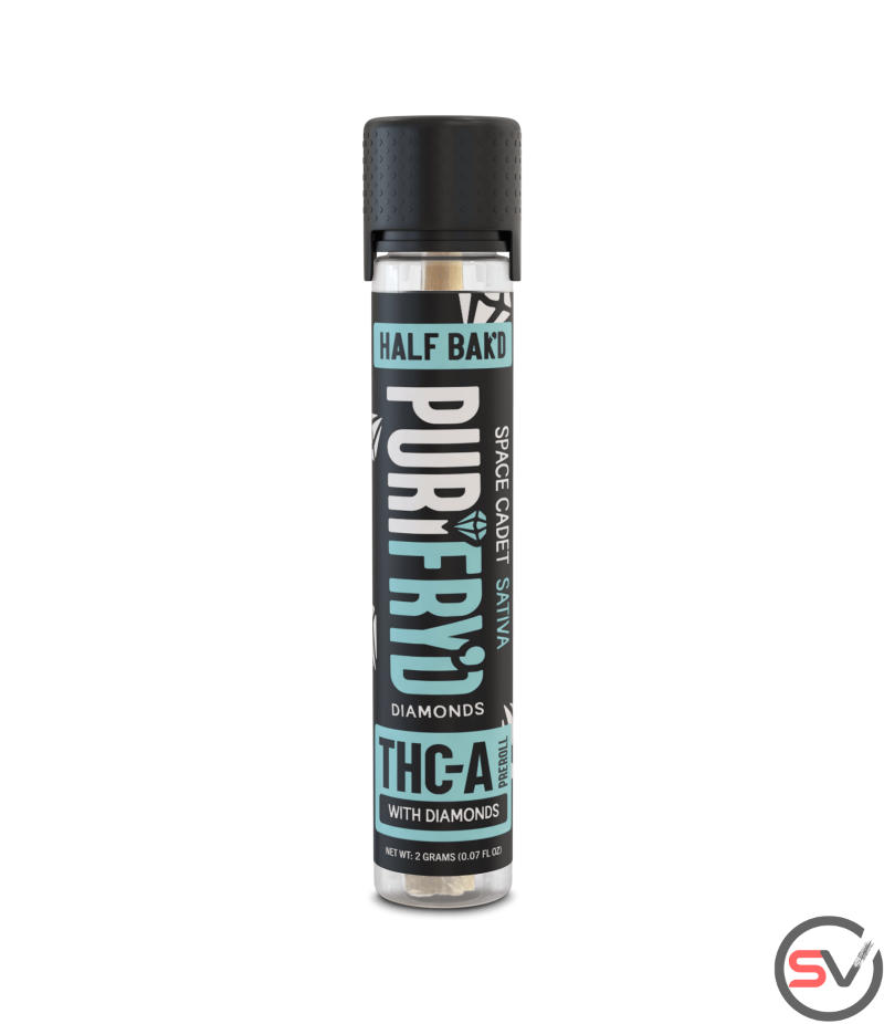 HALF BAKD THC-A PURIFRY'D 2G PREROLL WITH DIAMONDS